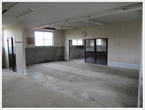 倉庫（作業場）付き借家1F